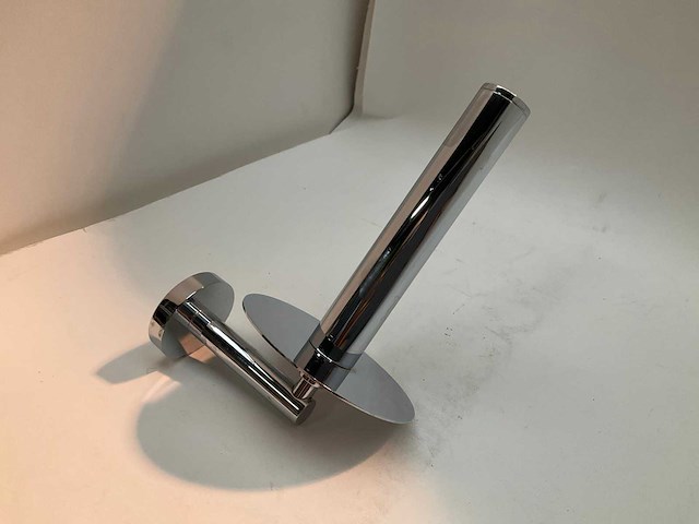 Reserverolhouder chroom wandbevestiging - afbeelding 4 van  4