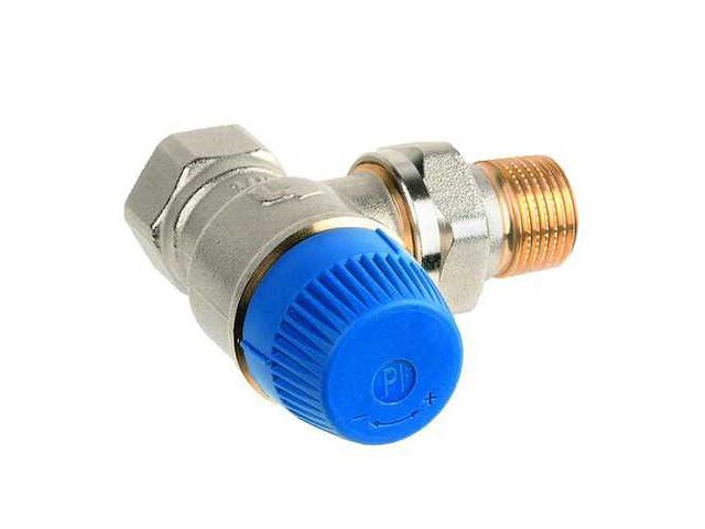 Resideo home kombi-trv drukonafhankelijke thermostatische radiatorafsluiter dn20 haaks (10x) - afbeelding 1 van  3