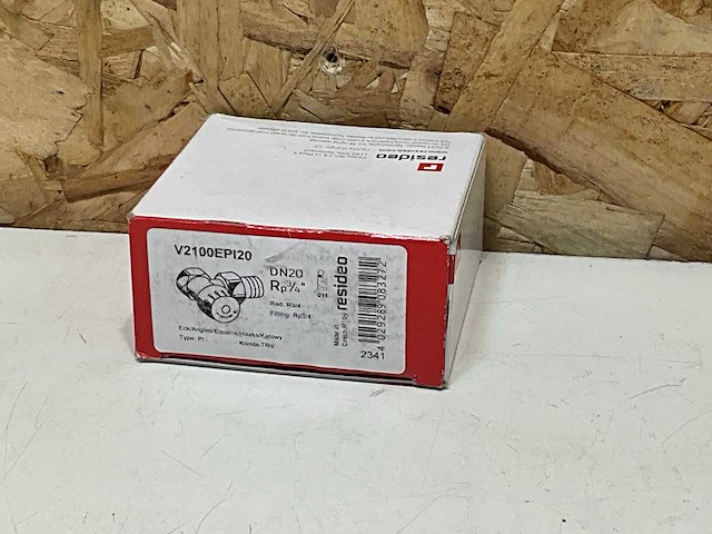 Resideo home kombi-trv drukonafhankelijke thermostatische radiatorafsluiter dn20 haaks (10x) - afbeelding 2 van  3