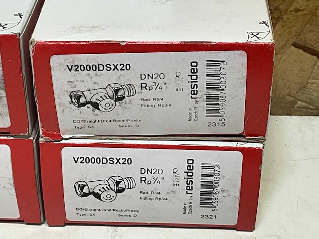 Resideo / honeywell v2000 thermostatische radiator afsluiter (10x) - afbeelding 3 van  4