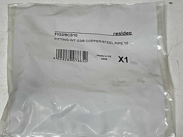 Resideo knelset voor koper en stalen buis 3/8"x10mm (40x) - afbeelding 2 van  4