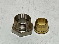 Resideo knelset voor koper en stalen buis 3/8"x10mm (40x) - afbeelding 1 van  4