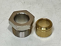 Resideo knelset voor koper en stalen buis 3/8"x12mm (38x) - afbeelding 1 van  4
