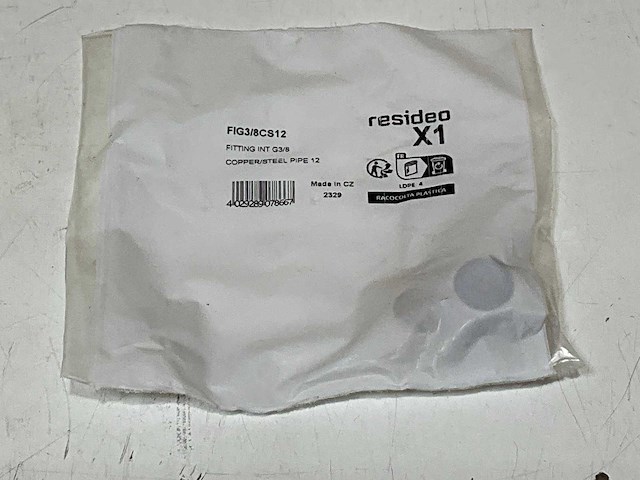 Resideo knelset voor koper en stalen buis 3/8"x12mm (38x) - afbeelding 3 van  4