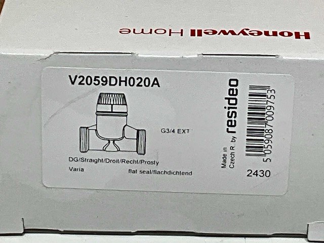 Resideo v2059dh020a thermostatische radiatorafsluiter (4x) - afbeelding 3 van  3
