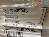 Resinex-590 170cm rol á 500lm topsheets (16x) - afbeelding 2 van  3