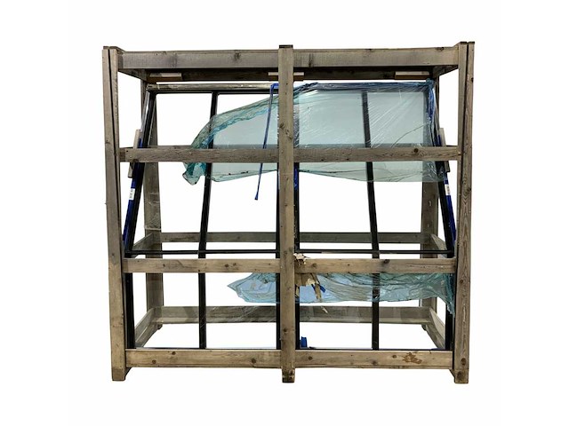 Resnic fjord stainless steel curved sliding patio door with glass - tbf0559 - afbeelding 5 van  8