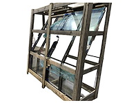 Resnic fjord stainless steel curved sliding patio door with glass - tbf0559 - afbeelding 1 van  6