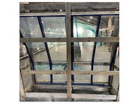 Resnic fjord stainless steel curved sliding patio door with glass - tbf0559 - afbeelding 9 van  10