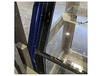 Resnic fjord stainless steel curved sliding patio door with glass - tbf0559 - afbeelding 5 van  6