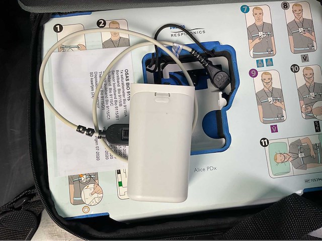 Respironics alice pdx diverse medische apparatuur (7x) - afbeelding 3 van  5