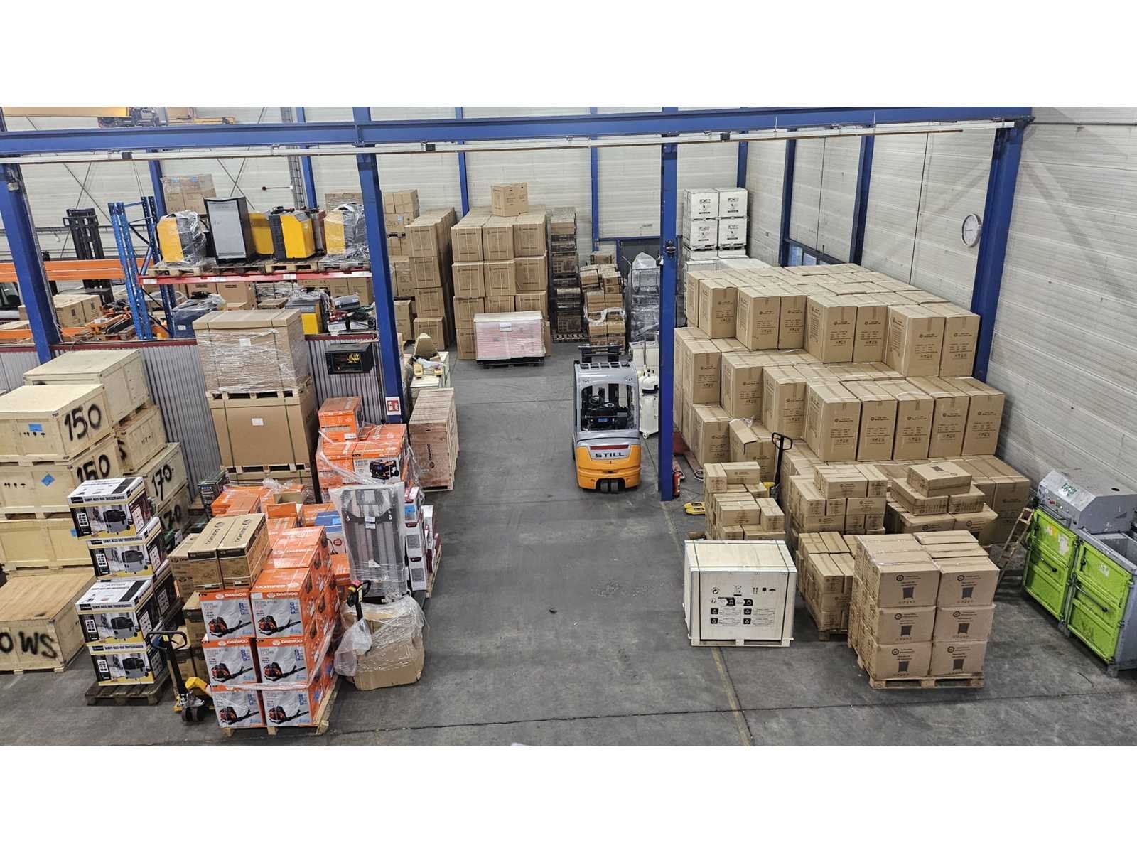 Restantverkoop materieel