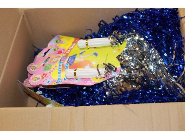 Restaprtij pom poms 6 sets - afbeelding 3 van  3