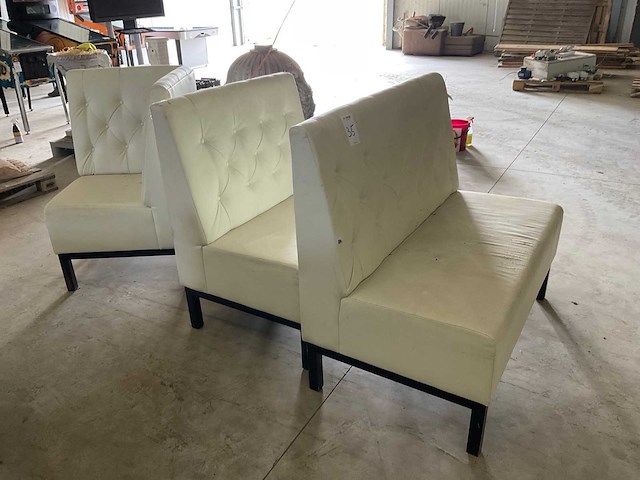 Restaurant bank (3x) - afbeelding 1 van  6