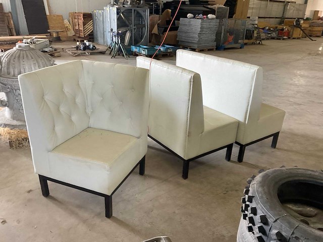 Restaurant bank (3x) - afbeelding 2 van  6