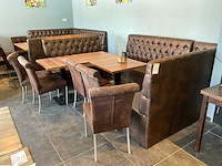 Restaurant bank (6x) - afbeelding 1 van  7