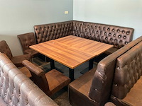 Restaurant bank (6x) - afbeelding 3 van  7