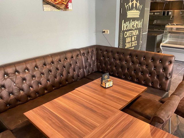 Restaurant bank (6x) - afbeelding 6 van  7