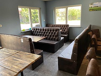 Restaurant bank (6x) - afbeelding 1 van  4