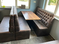 Restaurant bank (6x) - afbeelding 3 van  4