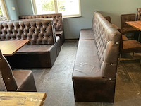 Restaurant bank (6x) - afbeelding 4 van  4