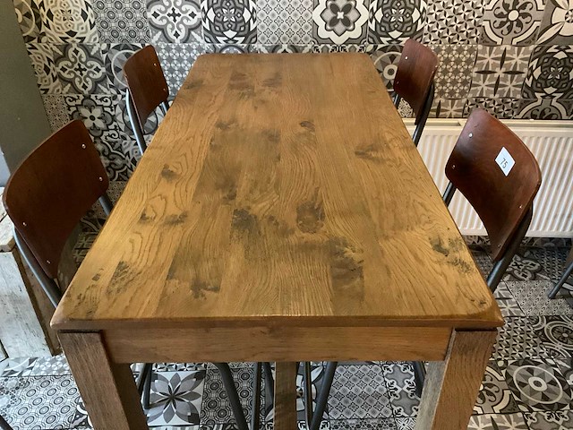 Restaurant bartafel (4x) - afbeelding 3 van  3