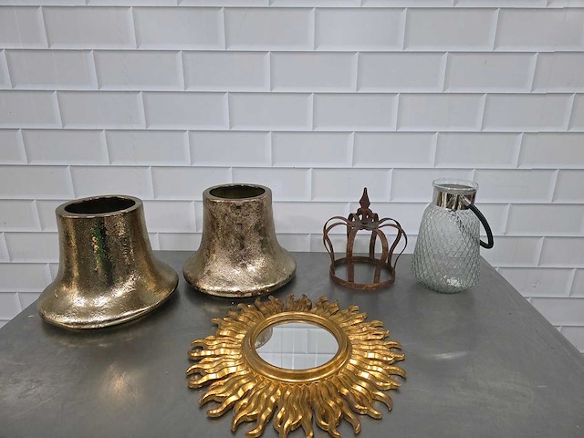 Restaurant decoratie accessoires (5x) - afbeelding 2 van  4