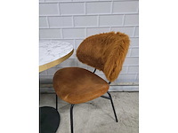 Restaurant meubel set bestaande uit 1 tafel en 2 stoelen - afbeelding 3 van  5