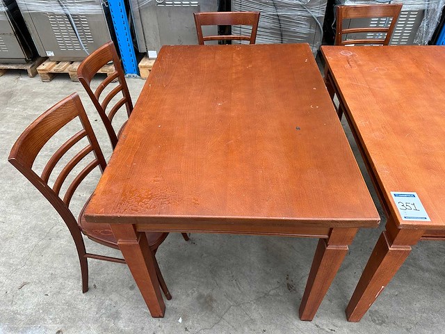 Restaurant stoelen & tafels - afbeelding 5 van  11