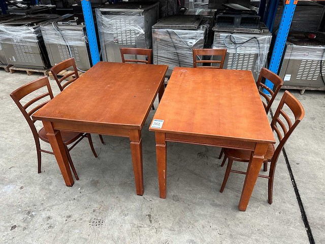 Restaurant stoelen & tafels - afbeelding 8 van  11