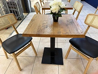 Restaurant tafel met 2 stoelen - afbeelding 4 van  4