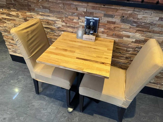 Restaurantafel (2x) - afbeelding 1 van  6