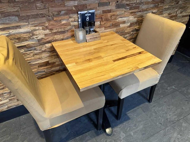 Restaurantafel (2x) - afbeelding 5 van  6