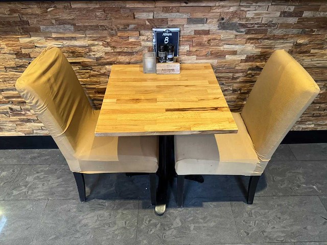 Restaurantafel (2x) - afbeelding 6 van  6