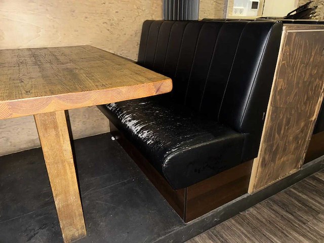 Restaurantbank (2x) - afbeelding 5 van  5