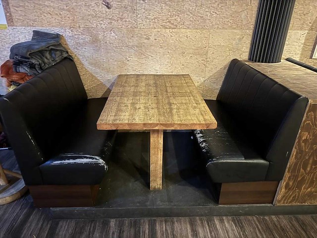 Restaurantbank (6x) - afbeelding 1 van  8