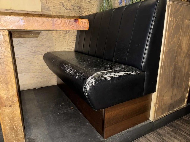 Restaurantbank (6x) - afbeelding 8 van  8