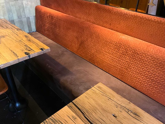 Restaurantbank - afbeelding 4 van  5