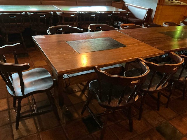 Restaurantmeubilair (21x) - afbeelding 2 van  7