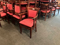 Restaurantstoel met leuning (11x) - afbeelding 1 van  9