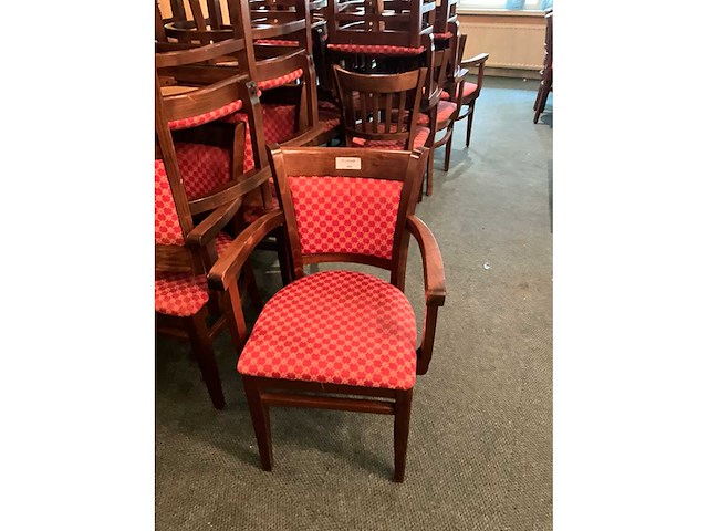 Restaurantstoel met leuning (11x) - afbeelding 3 van  9