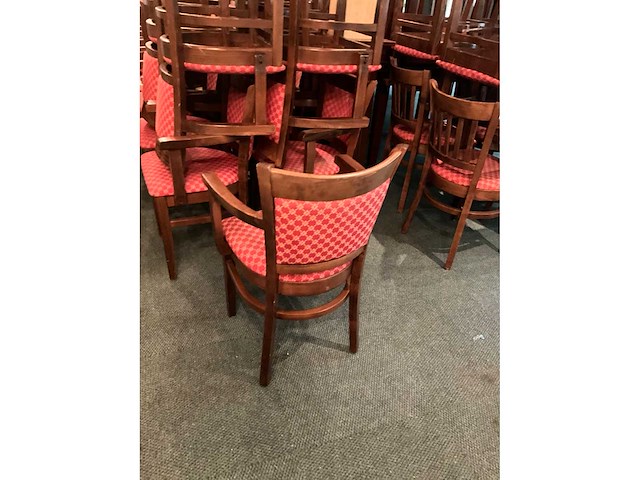Restaurantstoel met leuning (11x) - afbeelding 4 van  9