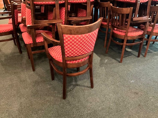 Restaurantstoel met leuning (11x) - afbeelding 5 van  9