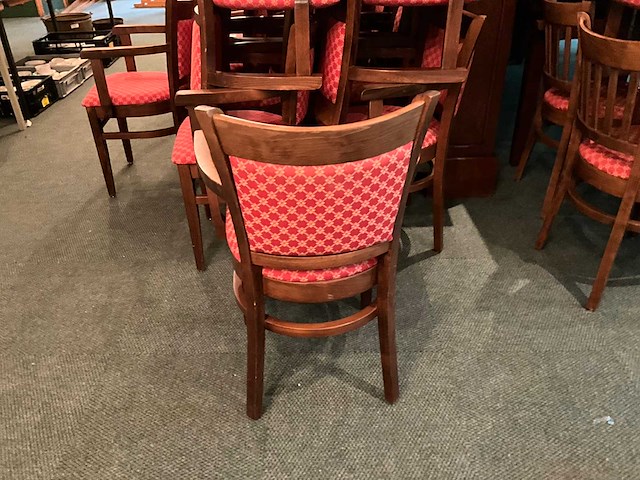 Restaurantstoel met leuning (11x) - afbeelding 6 van  9