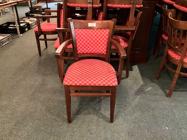 Restaurantstoel met leuning (11x) - afbeelding 7 van  9