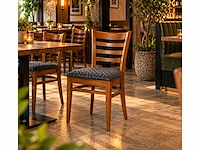 Restaurantstoel ruitje (17x)