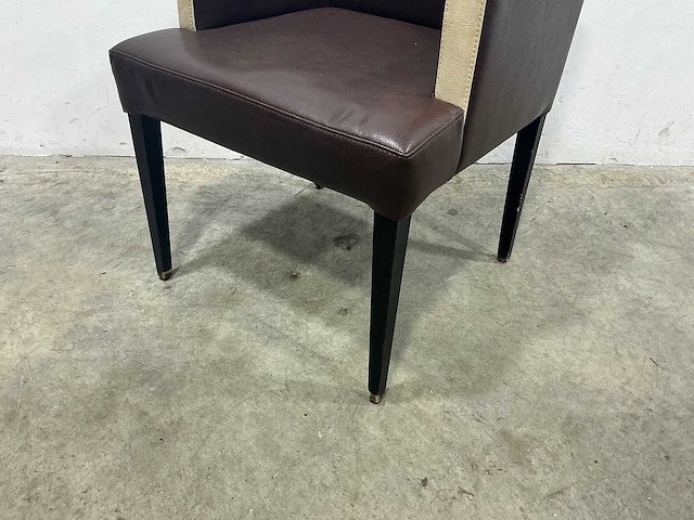 Restaurantstoel skai (10x) - afbeelding 2 van  2