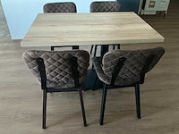 Restauranttafel 10 x met 46 stoelen - afbeelding 2 van  5