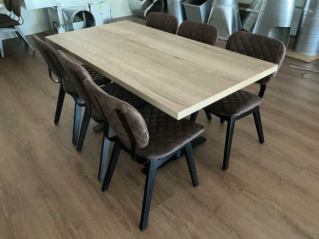 Restauranttafel 10 x met 46 stoelen - afbeelding 4 van  5