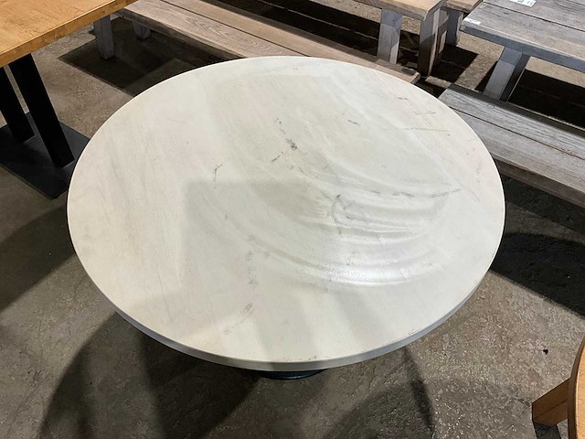 Restauranttafel ø 120 cm - afbeelding 2 van  3